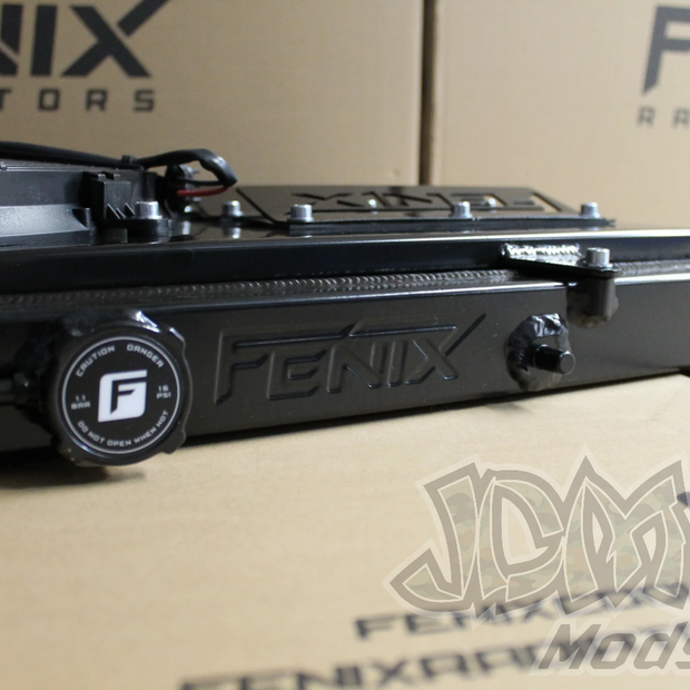 FENIX Alloy Radiator & SPAL 16" Fan Shroud - Suits Nissan R32 Skyline GTS-T/GT-R