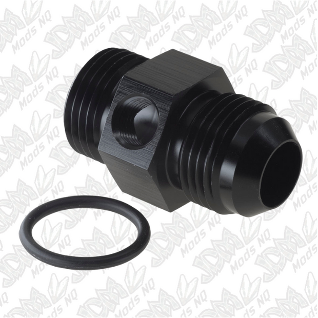 Raceworks AN-10 Male Flare to AN ORB Fitting With 1/8" NPT Port