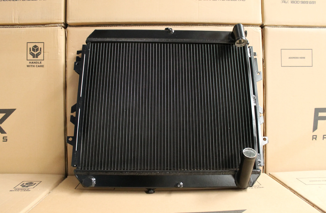 Mazda RX7 Series 4-5 FC Full Alloy Performance Radiator - Black
