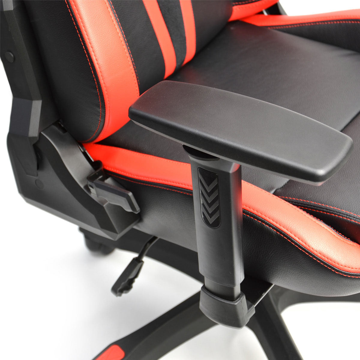 Executive Office Chair Black with Red Accents Gaming – JDM Mods NQ