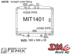 FENIX OEM Replacement Radiator for Mitsubishi Starwagon