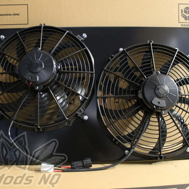 Fenix Custom Shroud & Twin Spal Fans Suits All Holden VZ V8 Engines
