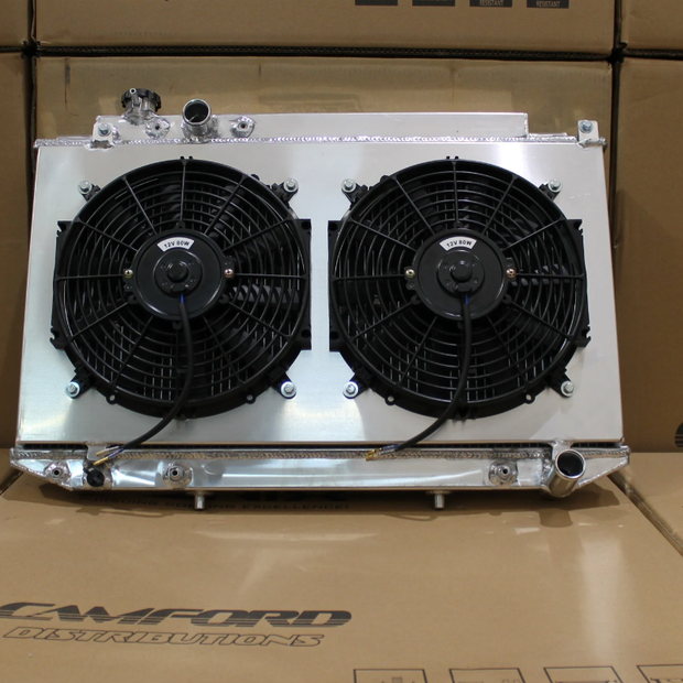 Toyota Cressida MX83 Full Alloy Performance Radiator & Fan Shroud Kit.