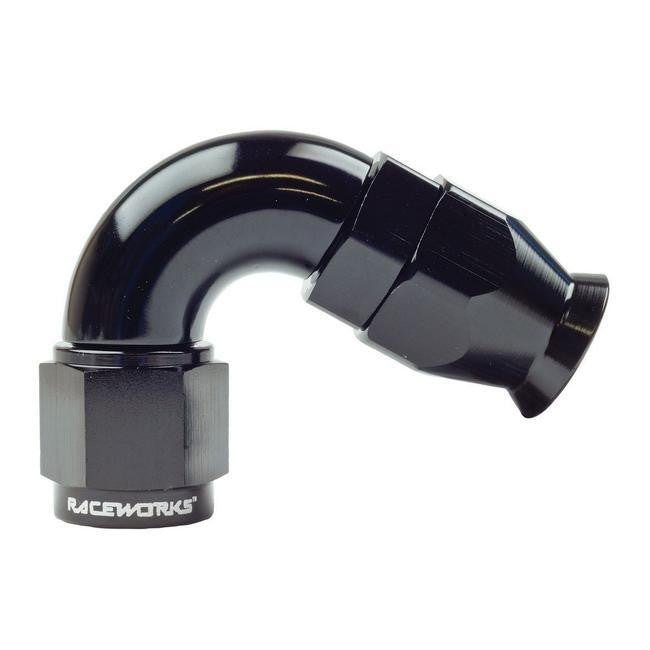 Raceworks 200 Series Teflon Hose End 120 Degree