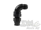 Raceworks 600 Series Hard Line Hose End AN Male 90 Degree Fittings