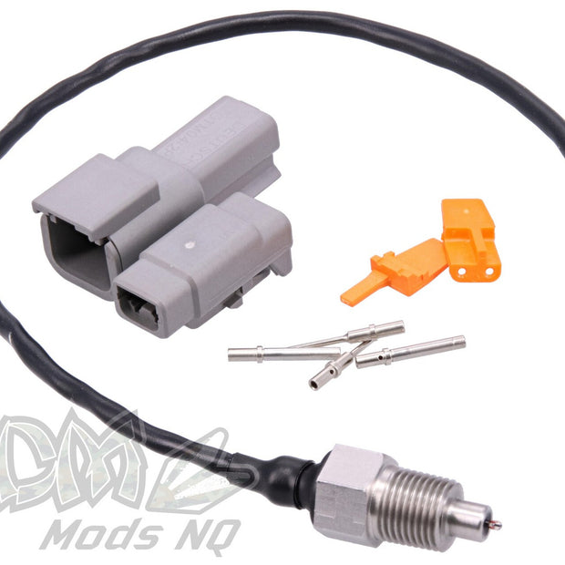 RW 1/8" NPT MOTORSPORT S/S GLASS ENCAPSULATED HIGH RANGE AIR TEMP SENSOR W/PLUG AND PINS