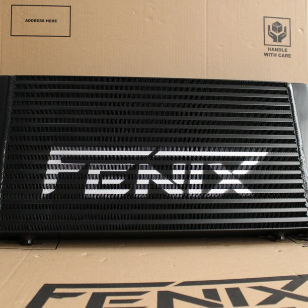 Bar & Plate Intercooler (Core Size 300x550x76mm. 3" Outlets Same Side)