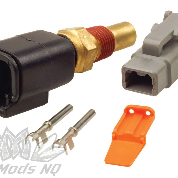 Raceworks 1/8" NPT Motorsport Fluid Temp Sensor 160Deg w/Plug and Pins