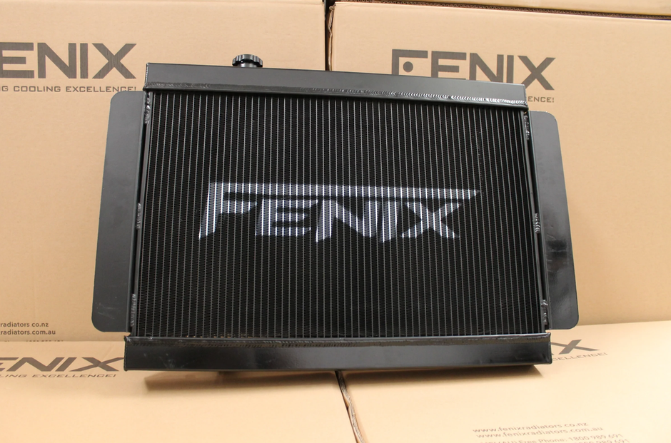Holden Kingswood HQ-HZ/Torana LH-LX Chev V8 Full Alloy Performance Radiator & Fan Shroud Kit