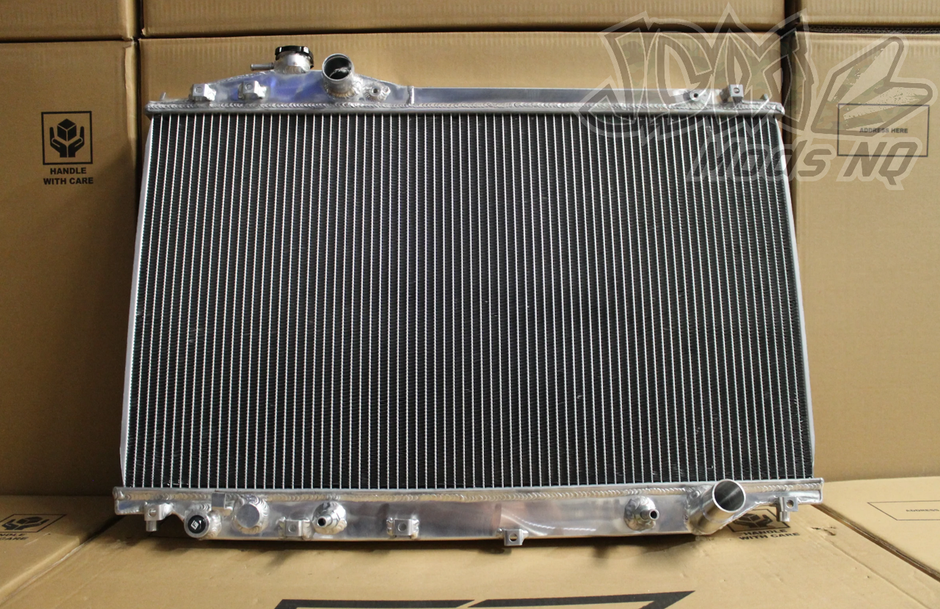 Full Alloy Performance Radiator & Fan Shroud Kit For Toyota Soarer JZZ30R JZZ31R