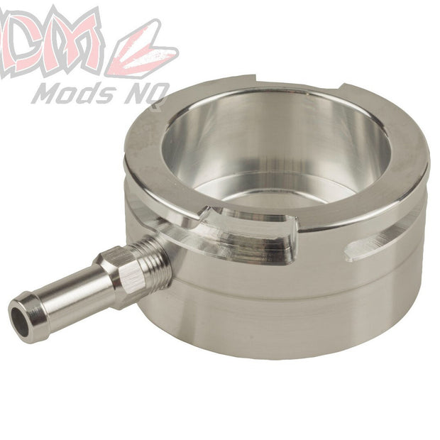 Raceworks Small Billet Aluminium Weld On Radiator Neck ID 32mm OD 43mm