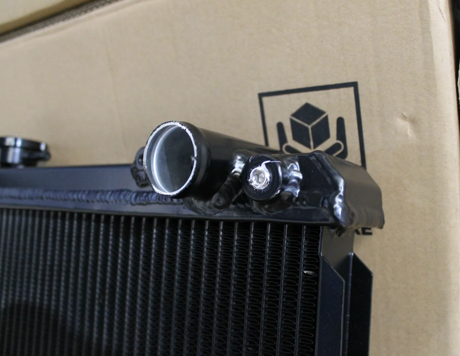Nissan S13 Silvia / 180SX CA18DET Full Alloy Performance Radiator GEN II - Black