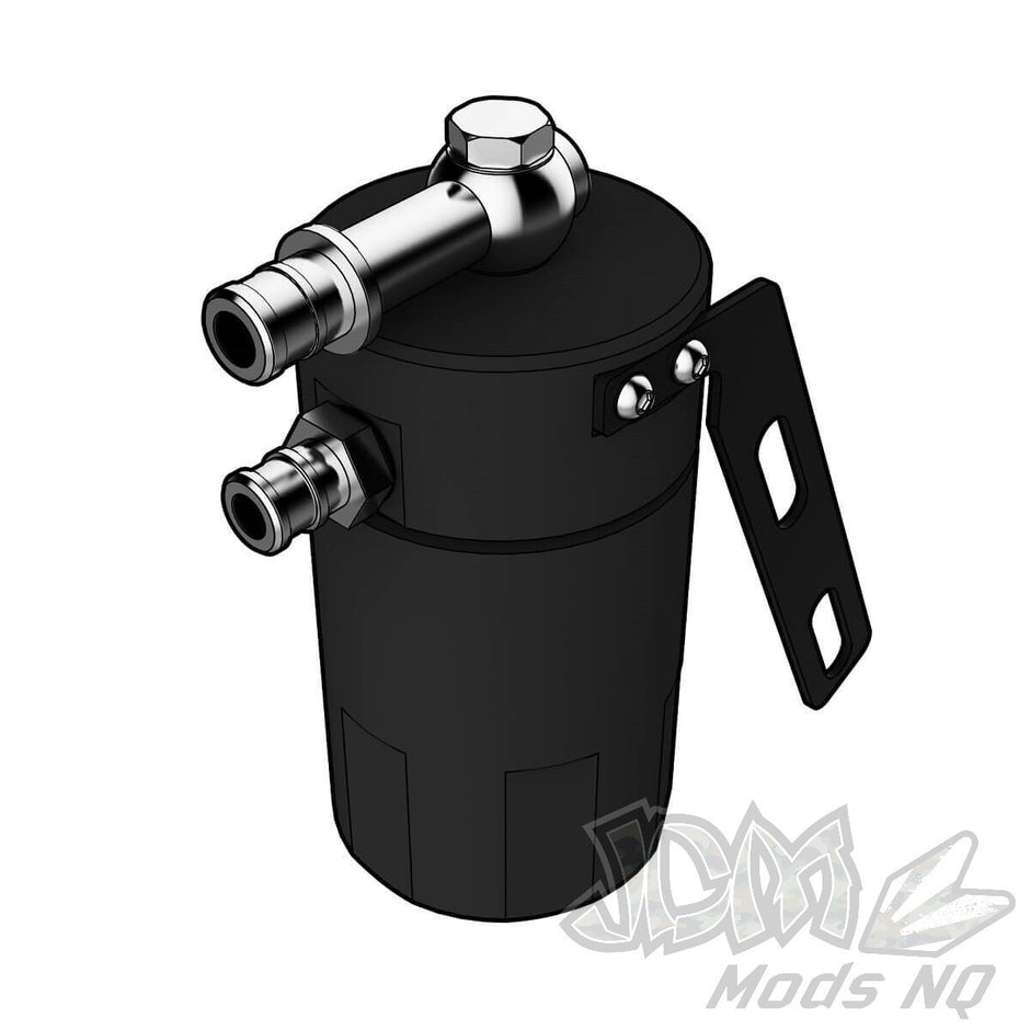 SAAS Oil Catch Tank LS1 Baffled Black Billet 500ml