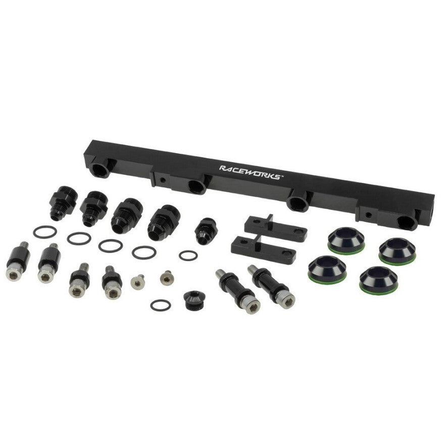 Raceworks Fuel Rail to suit Nissan Silvia/180SX S13 SR20 ALY-033BK