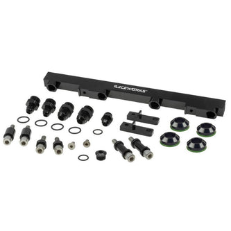 Raceworks Fuel Rail to suit Nissan Silvia/180SX S13 SR20 ALY-033BK