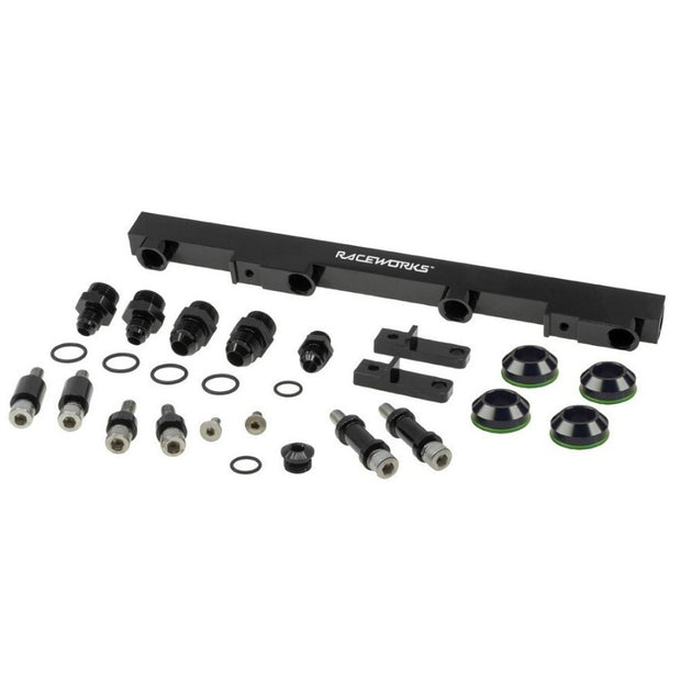 Raceworks Fuel Rail to suit Nissan Silvia/180SX S13 SR20 ALY-033BK
