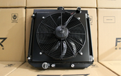 Ford ZC-ZD Fairlane & XR-XY Falcon Cleveland V8 Full Alloy Radiator, Custom Shroud & 16