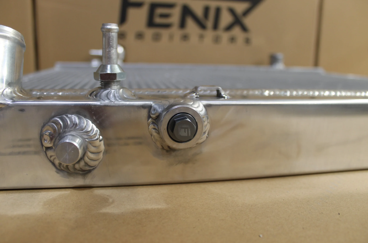 Mazda UN BT-50/B2500 B2600 B4000 Bravo UF-UN Full Alloy Performance Radiator - Polished