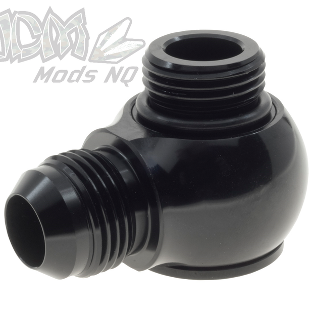 Raceworks Low Profile Banjo Fittings Male AN Flare to AN ORB