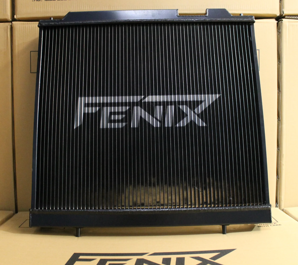 Mitsubishi V6 Delica Full Alloy Performance Radiator GEN II - Black