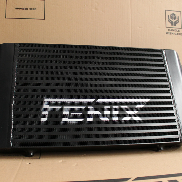 Bar & Plate Intercooler (Core Size 300x450x76mm. 2.5" Outlets Same Side)