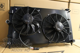 FENIX Full Alloy Radiator & Custom Twin SPAL Fan Shroud - Suits All Holden VZ V8 Engines