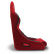 Seat Fixed Back Mach II Red ADR Compliant
