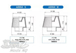 GReddy AIRINX M for Universal 100mm 12500633