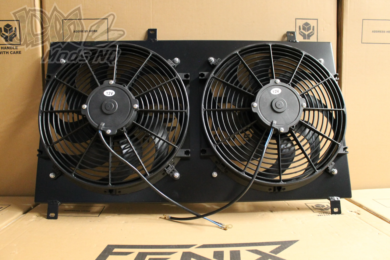 Fenix Full Alloy Performance Radiator & Fan Shroud Kit For Toyota Soarer JZZ30R JZZ31R-1
