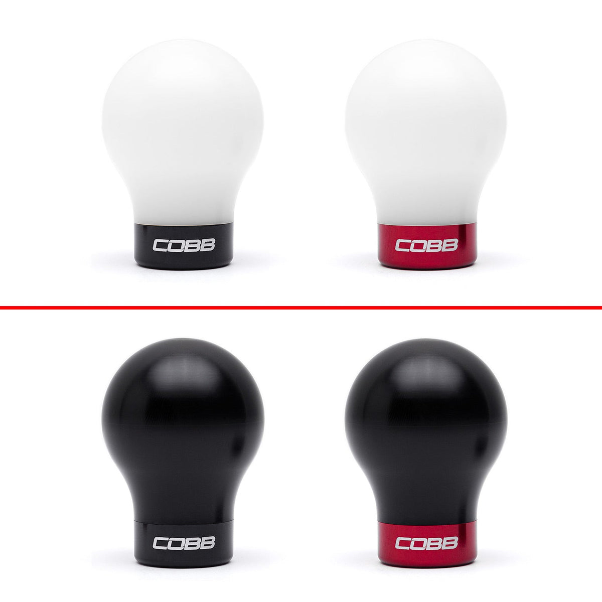 COBB Weighted Shift Knob - Subaru STI/Liberty STI/WRX VA/BRZ/Toyota 86 (6MT) — Black — view 2