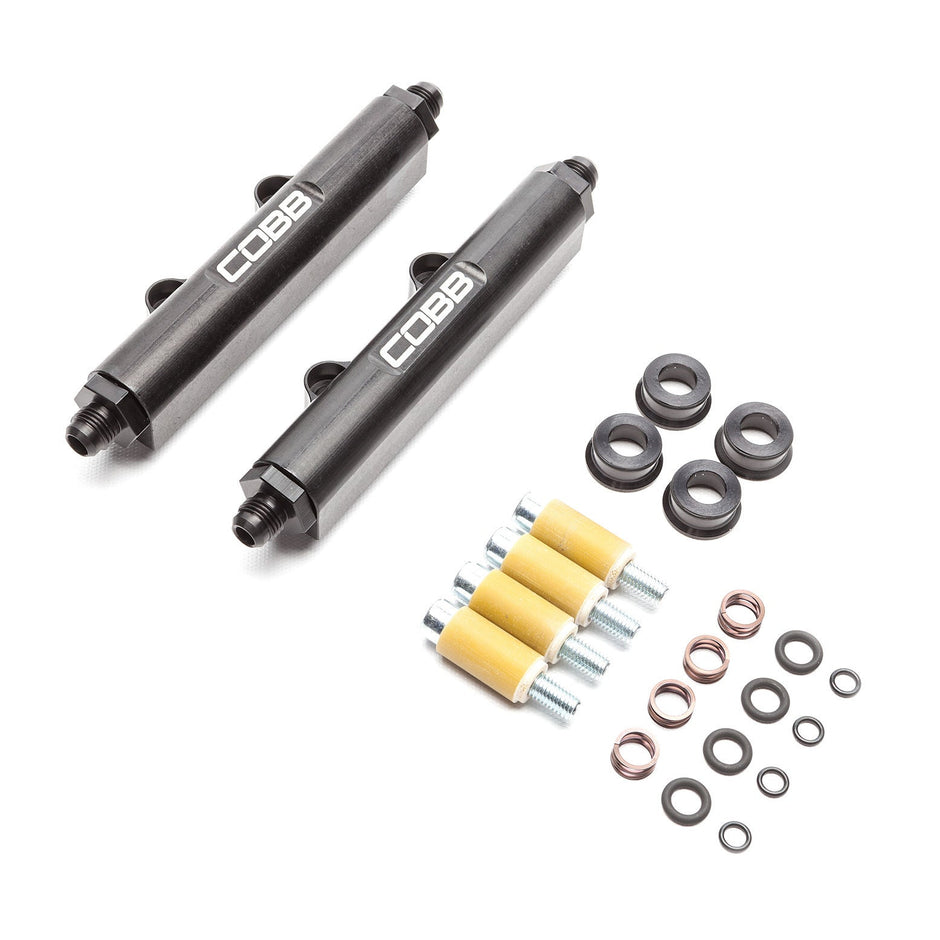 COBB Side Feed Fuel Rail Conversion Kit w/fittings - Subaru Forester SG 03-05/Liberty GT 04-06 — view 2
