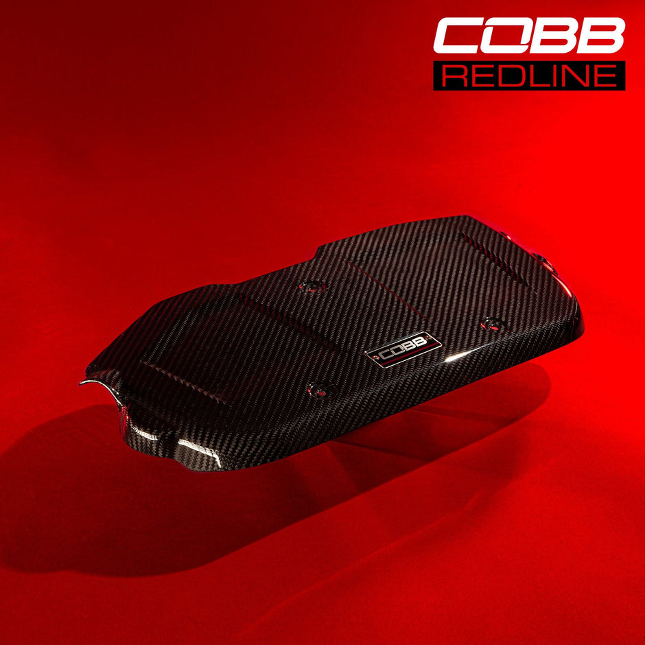 COBB Subaru Redline Carbon Fiber Engine Cover WRX 2015–2021