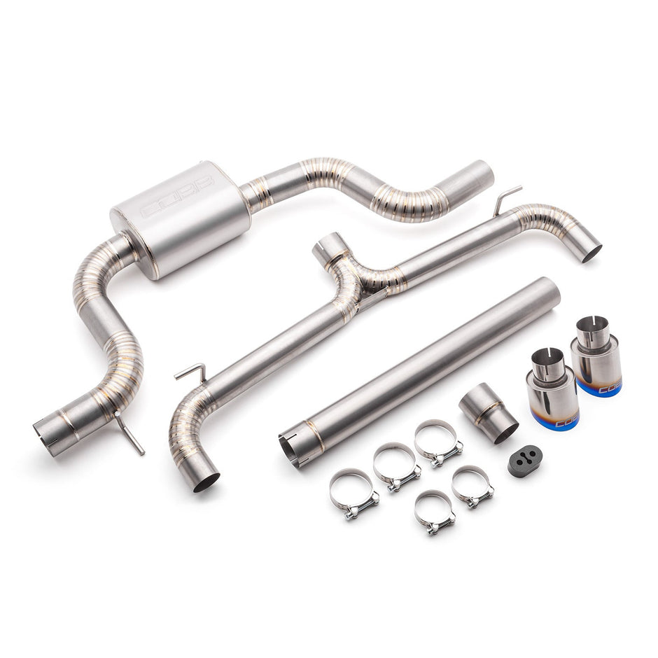 COBB Titanium Cat Back Exhaust - VW Golf GTI Mk8