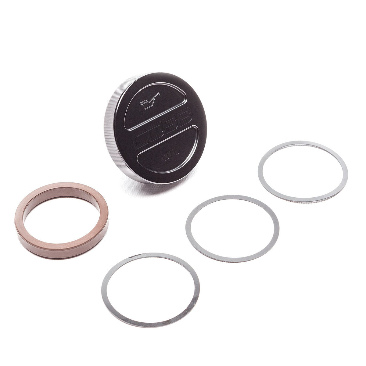 COBB Aluminium Oil Cap Black - Subaru All Models (EJ20/EJ25/FA)