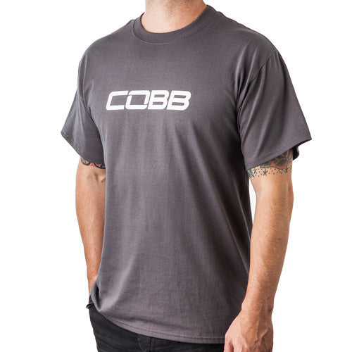 COBB Logo T-Shirt - Men's Gray — Small — view 4