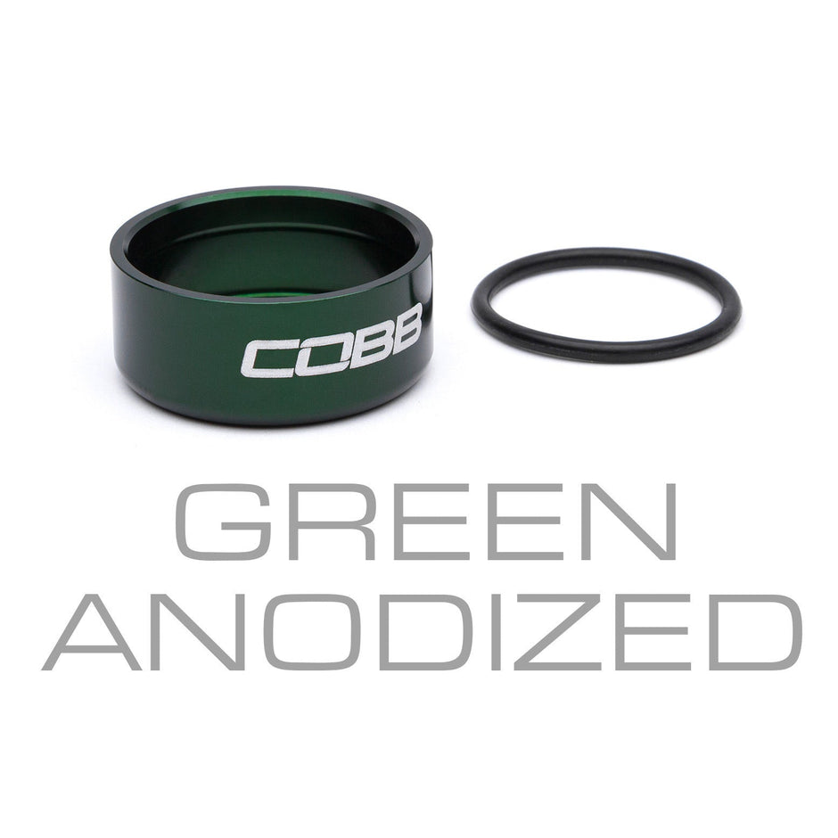 COBB Trim Ring for Weighted Shift Knobs - Subaru WRX/STI/FXT/LGT/BRZ/Toyota 86 — Green — view 11