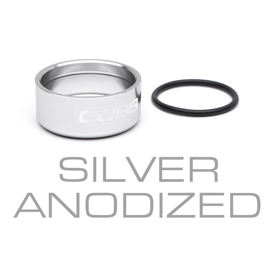 COBB Trim Ring for Weighted Shift Knobs - Subaru WRX/STI/FXT/LGT/BRZ/Toyota 86 — Silver — view 12