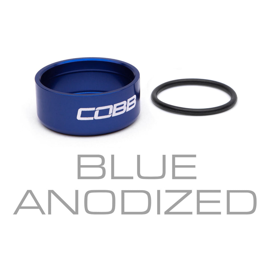 COBB Trim Ring for Weighted Shift Knobs - Subaru WRX/STI/FXT/LGT/BRZ/Toyota 86 — Blue — view 6