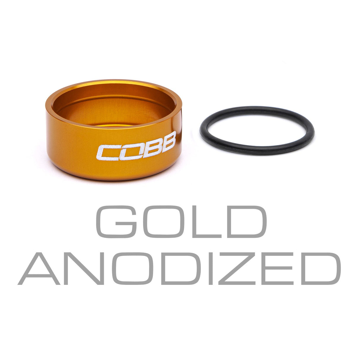 COBB Trim Ring for Weighted Shift Knobs - Subaru WRX/STI/FXT/LGT/BRZ/Toyota 86 — Gold — view 7