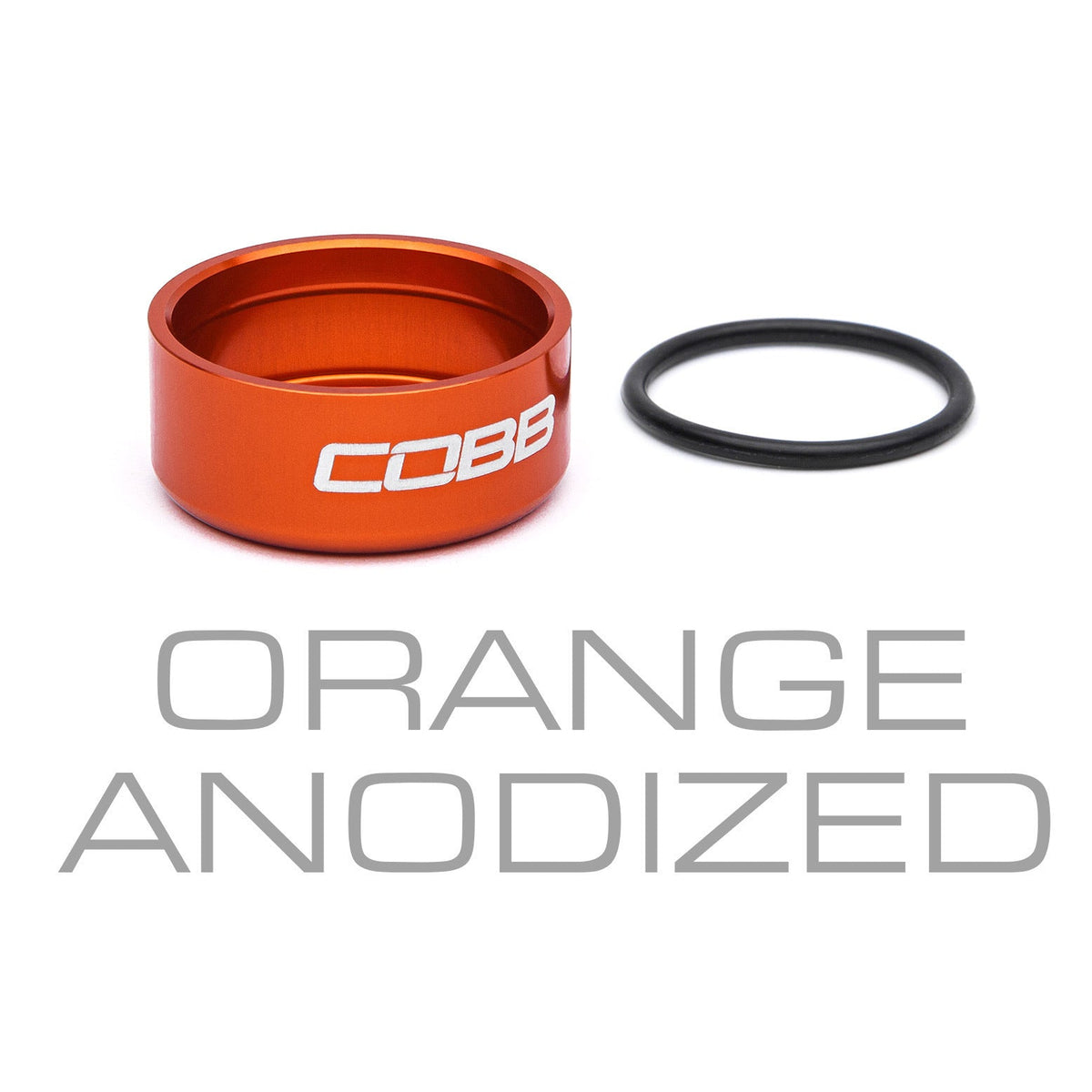 COBB Trim Ring for Weighted Shift Knobs - Subaru WRX/STI/FXT/LGT/BRZ/Toyota 86 — Orange — view 8