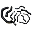 HRP KL-1218 black silicone radiator hose kit for Nissan Silvia S13 S14 S15 SR20DET