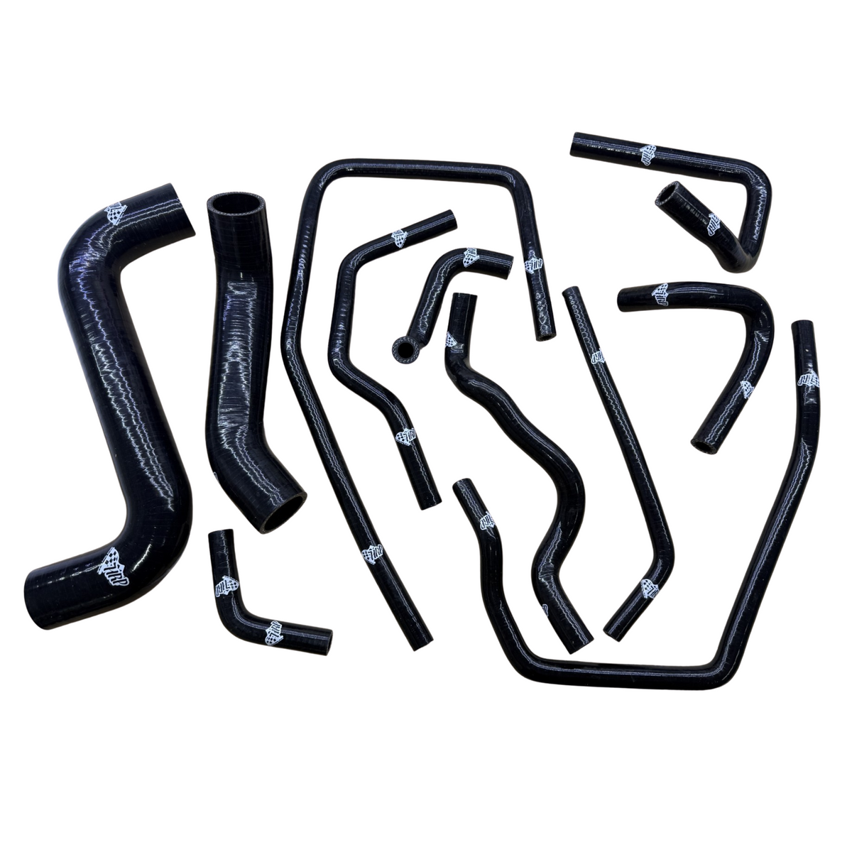 HRP KL-1281 black silicone radiator hose kit for Subaru Impreza WRX GDA GDB 2002 to 2007