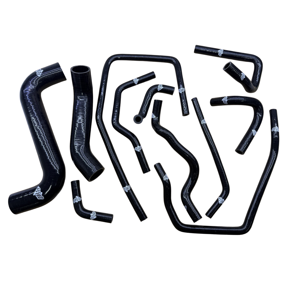 HRP KL-1281 black silicone radiator hose kit for Subaru Impreza WRX GDA GDB 2002 to 2007