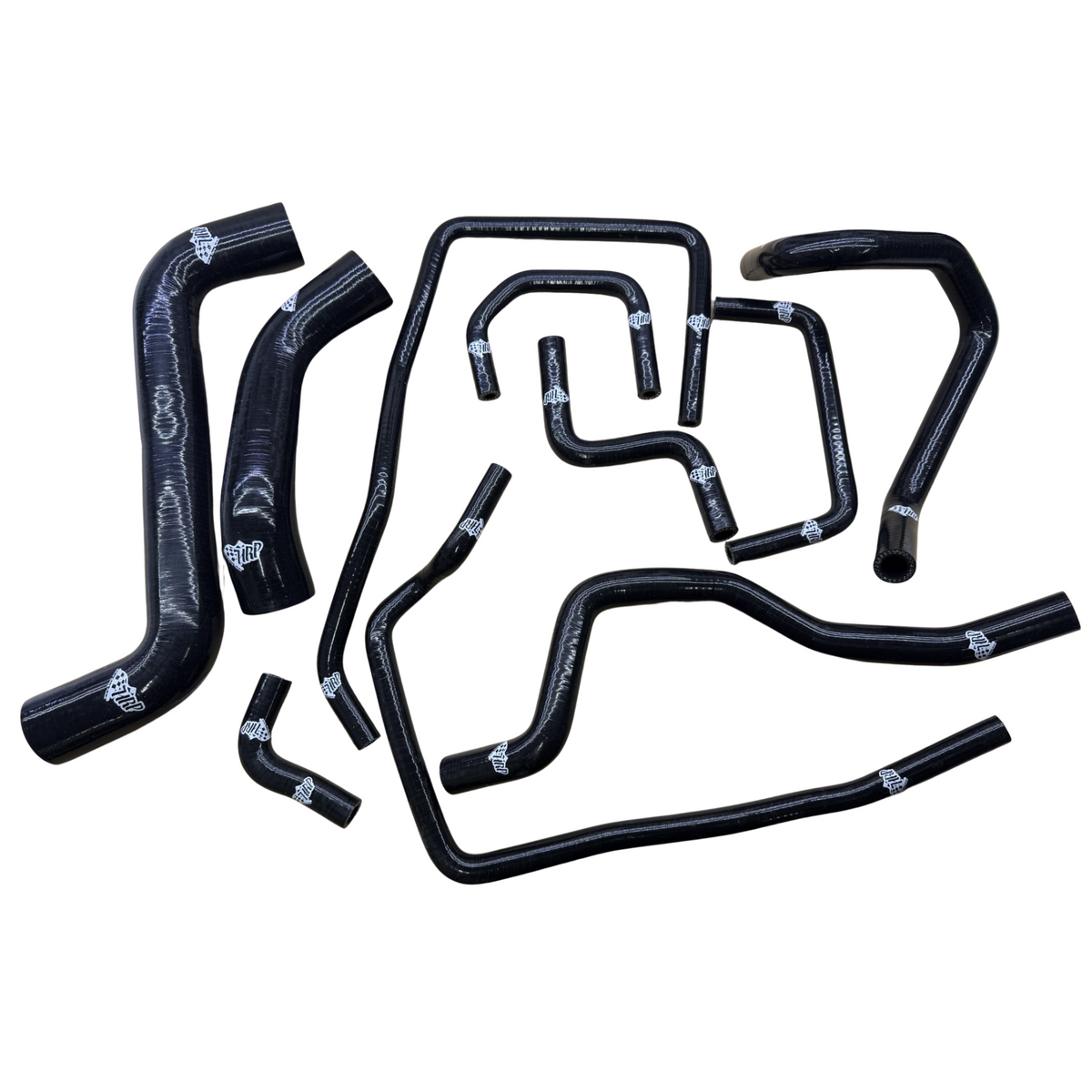 HRP KL-1282 black silicone coolant radiator hose kit for Subaru Impreza WRX GRB GH 2008 to 2011