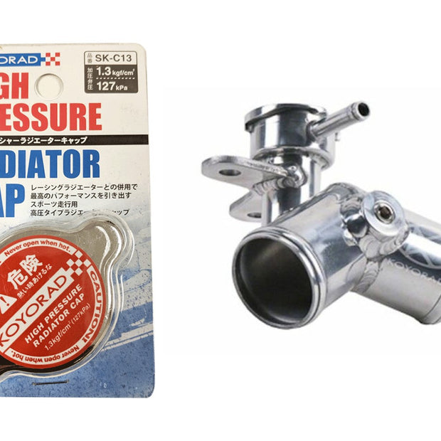 Koyorad Racing Aluminium Filler Neck & Cap: Subaru BRZ / Toyota 86 ZC6 / ZN6 2012-2021