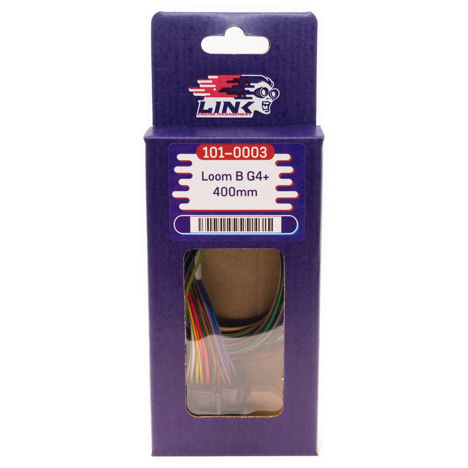 Link B Loom Short - 400mm (0LB) 101-0003 – connector and wiring detail