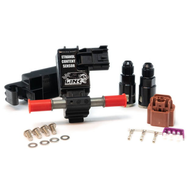 Link Ethanol Content Sensor (ECS) 101-0034 – sensor and supplied fittings