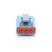 Link Deutsch 3 Way Plug Kit (PKG3) 101-0128 – connector or terminal detail