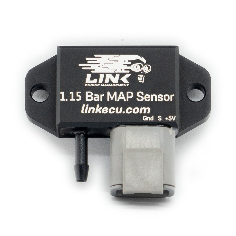 Link 1.15 Bar MAP Sensor (MAP1.15) 101-0162 – sensor and supplied fittings