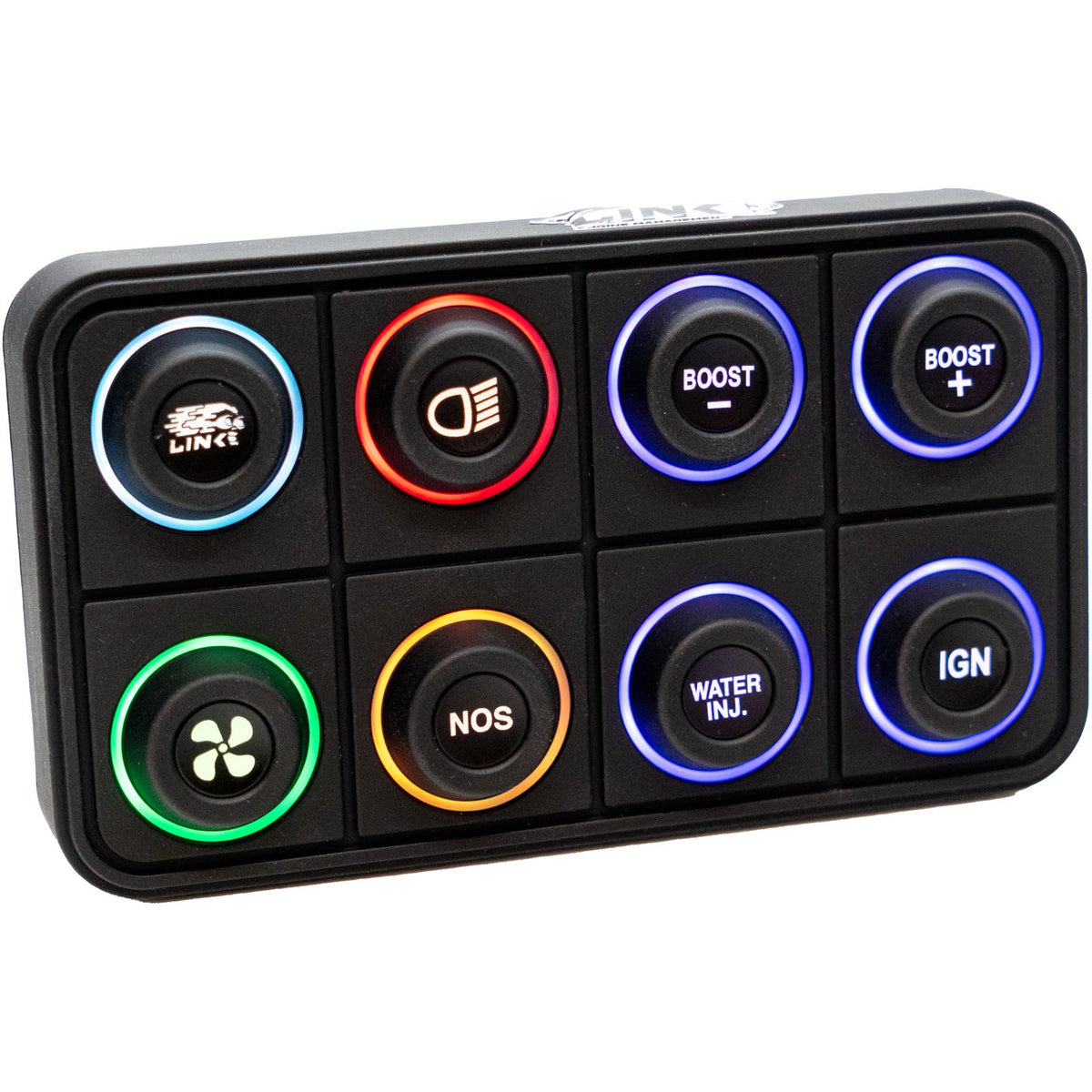 Link CAN Keypad 8 button 101-0237 – button legends with illumination